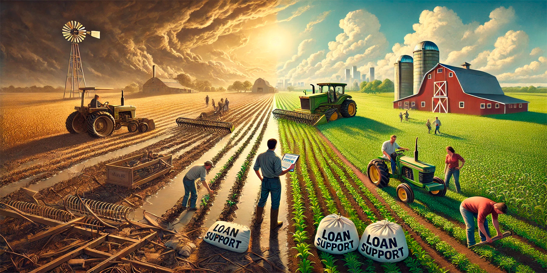Rebuilding agriculture